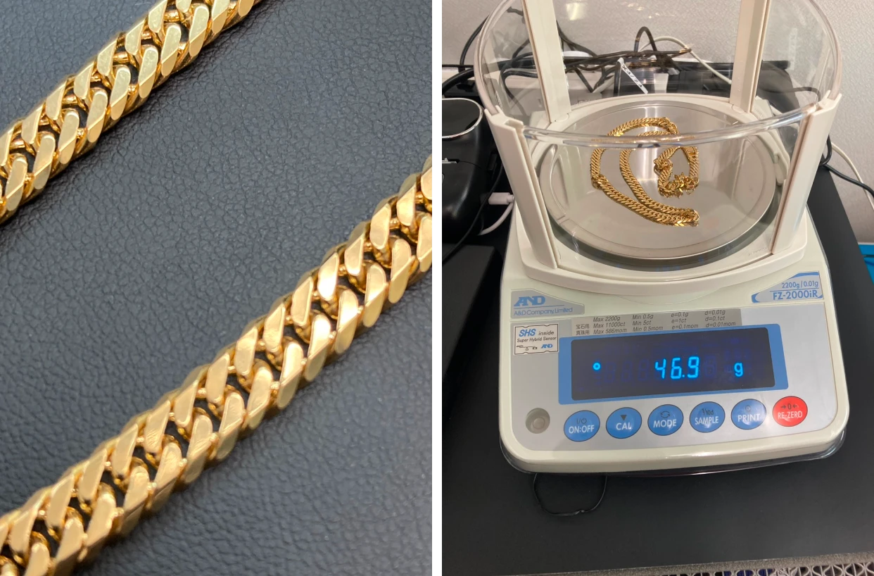 K18 喜平ネックレス