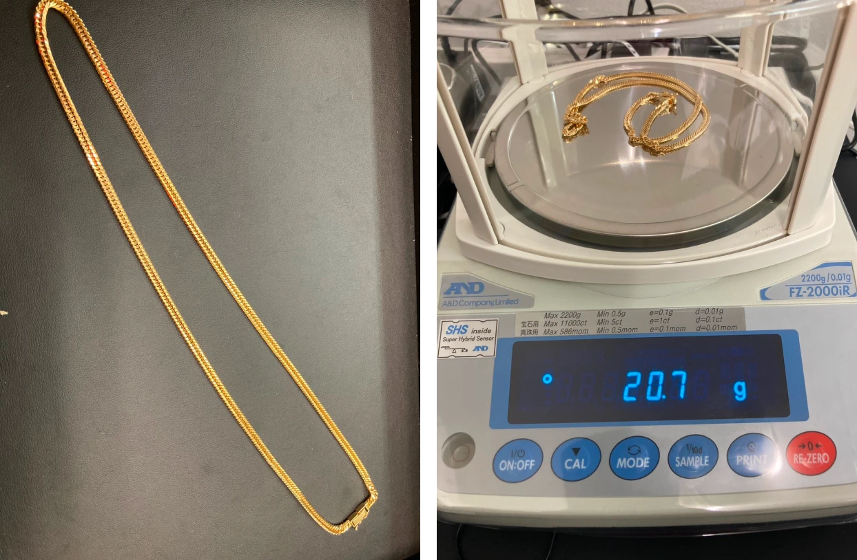 K18 喜平ネックレス