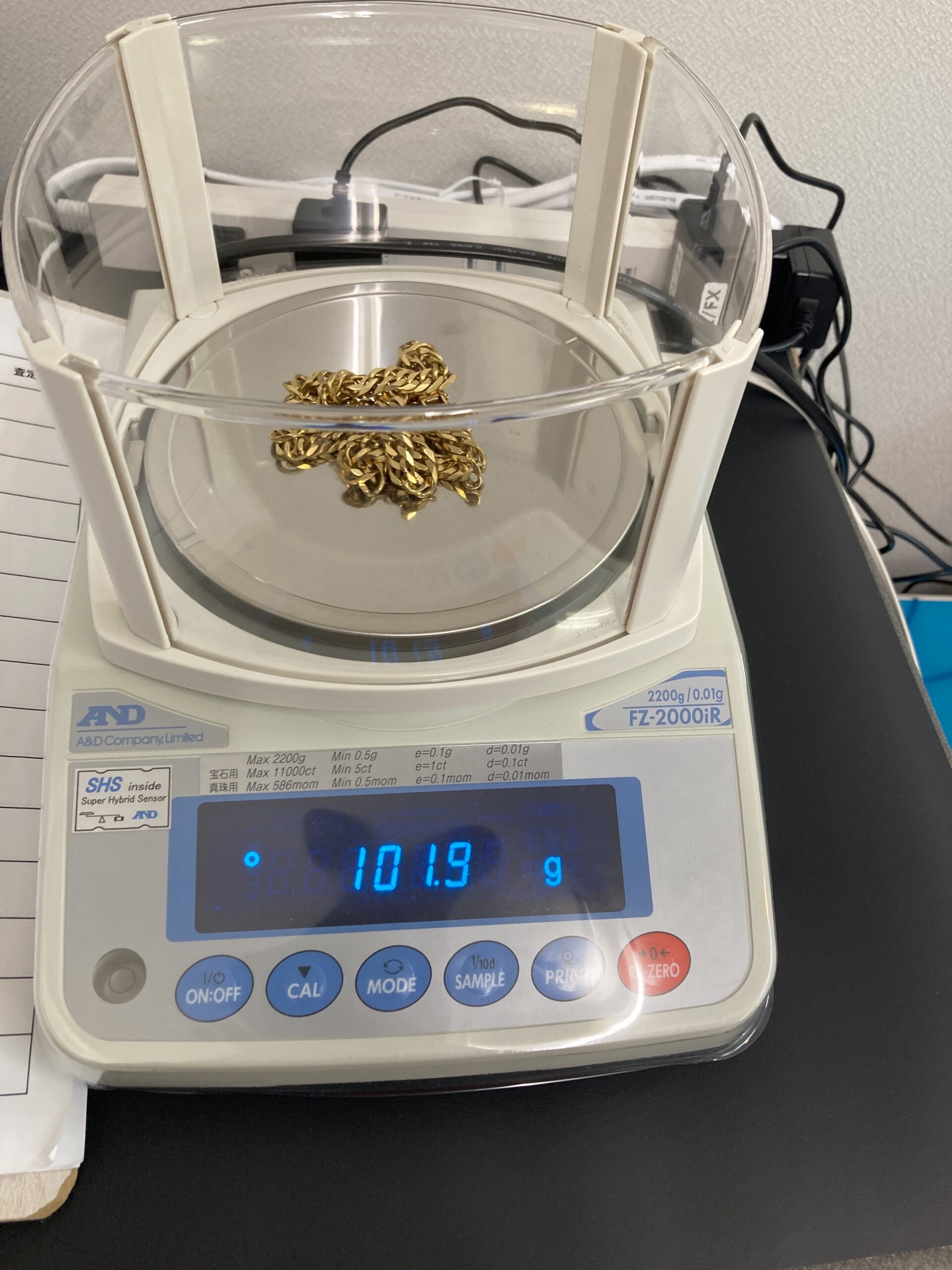 喜平ネックレス 6面ダブル 50cm 101.9g