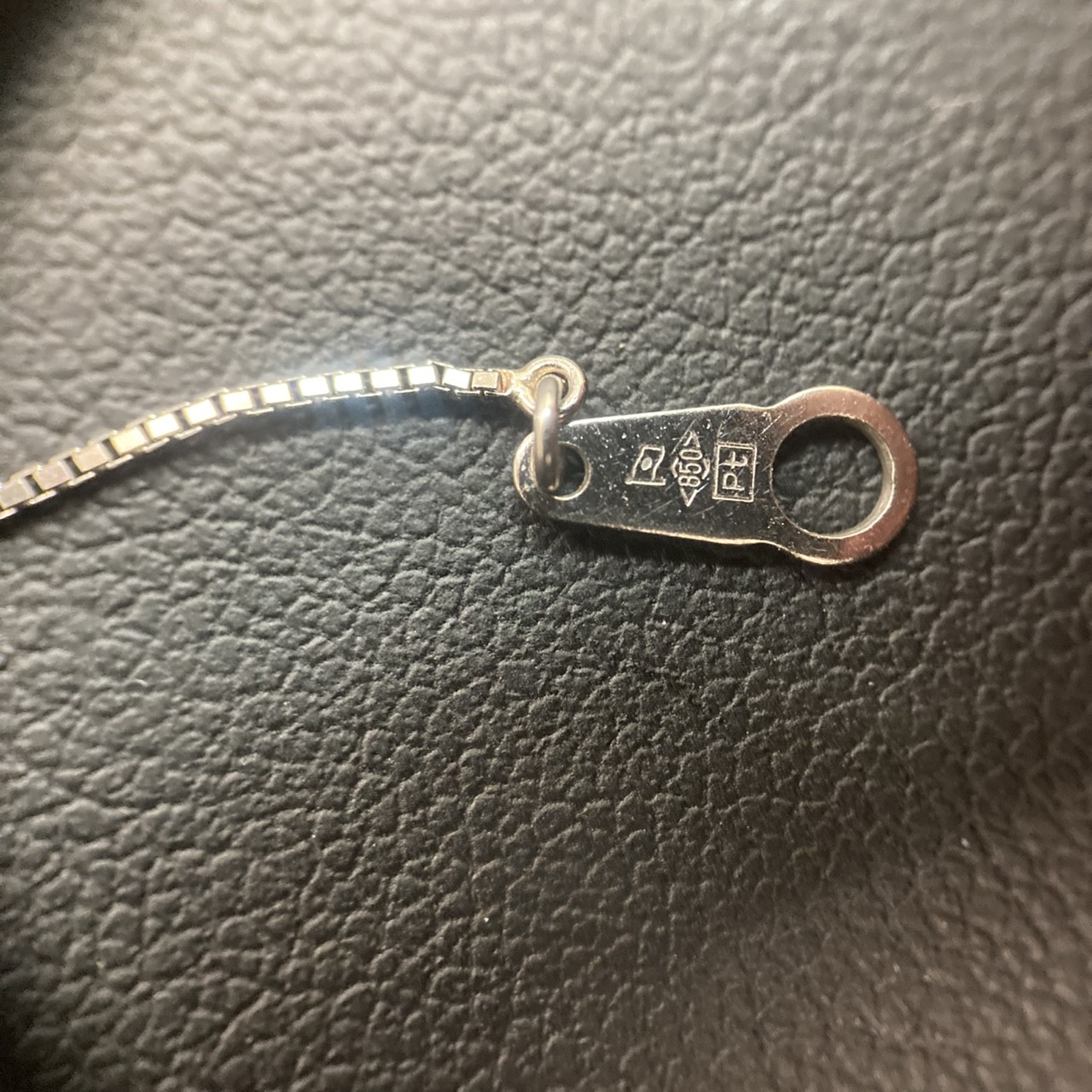Pt850 2.21g ベネチアンチェーン